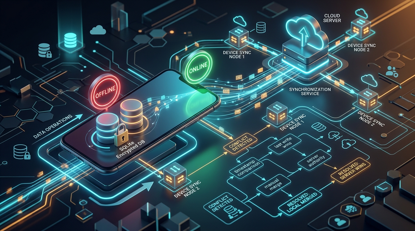 Building Offline-First Mobile Applications: SQLite Sync, Local Storage, and Seamless Network Recovery