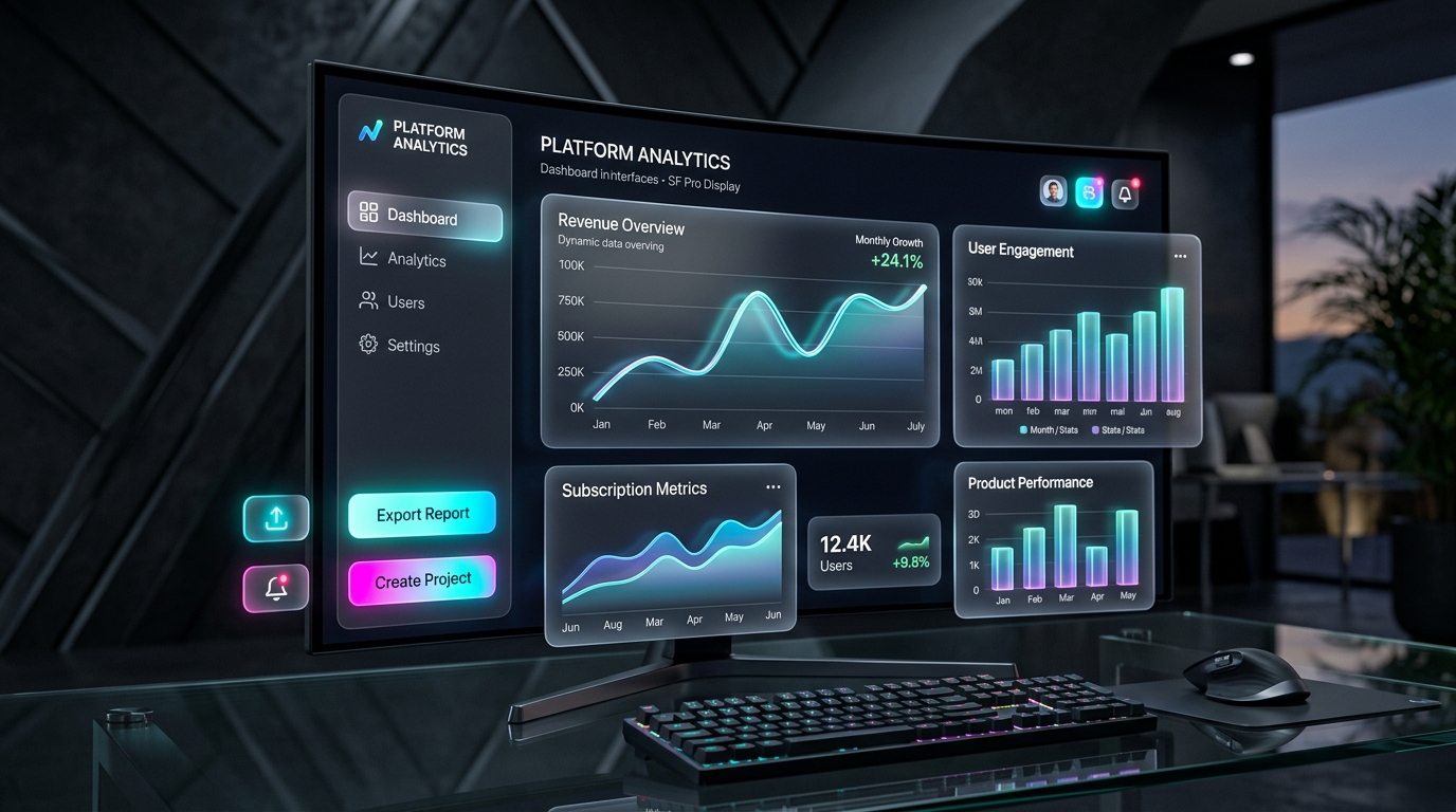 Micro-Interactions, Glassmorphism, and Dark Mode: Crafting Premium SaaS Web Experiences That Retain Users