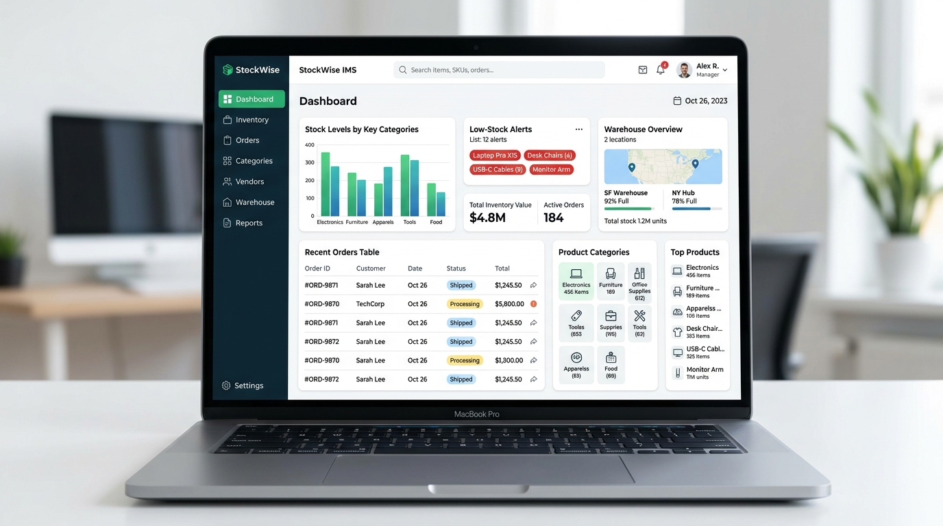 Real-Time Multi-Warehouse Inventory Control: Preventing Stockouts and Spoilage with Barcode Scanning — Deep11 Technical Architecture Blueprint