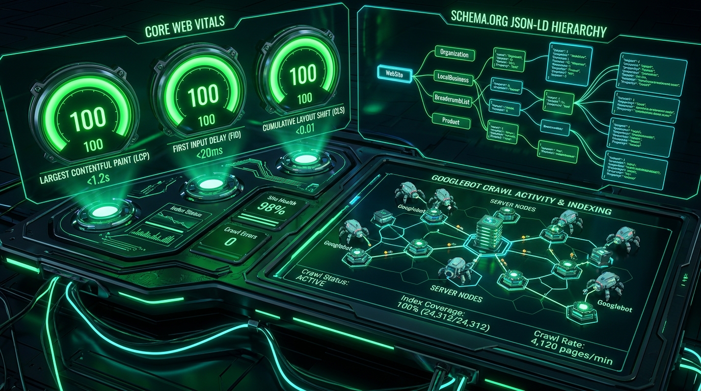The Ultimate Technical SEO Playbook: Mastering Core Web Vitals, Semantic Schema, and Server-Side Crawl Speed — Deep11 Technical Architecture Blueprint